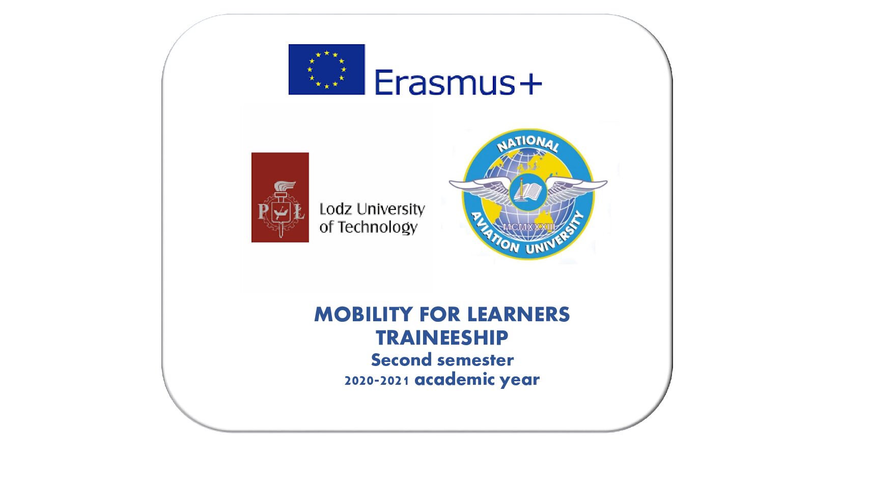 Конкурс за програмою академічної мобільності Erasmus+