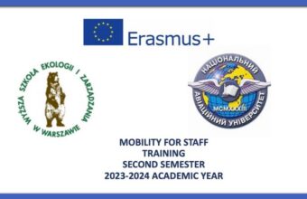 ERASMUS+ стажування в University of Ecology and Management in Warsaw (Польща)